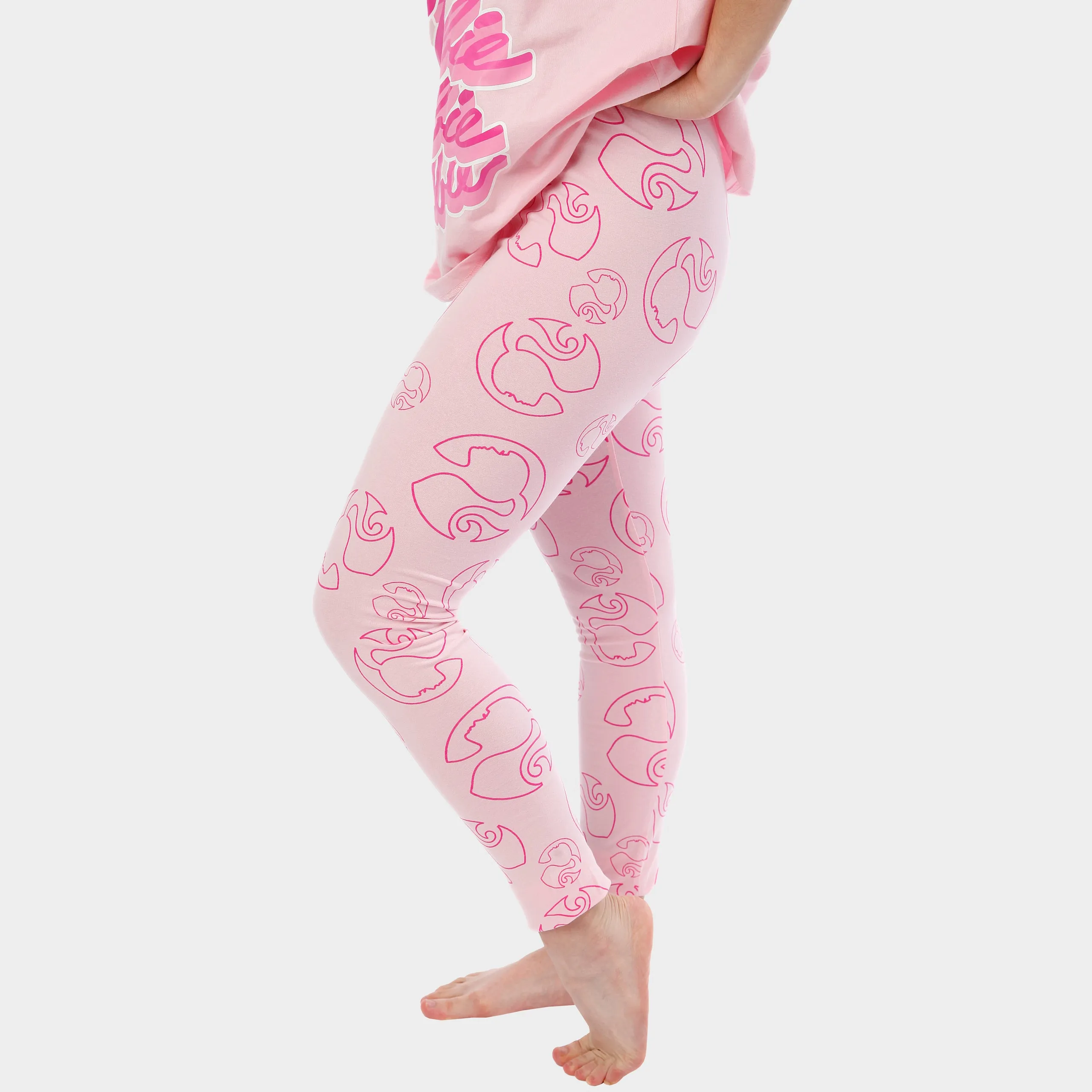 Womens Barbie Pajama Set