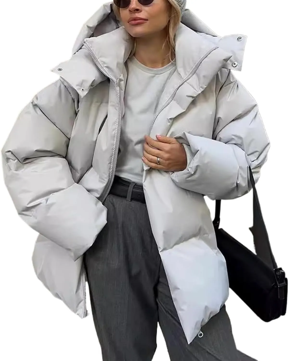Women's Cotton Padded Jacket Coat Autumn And Winter Jacket Loose Cotton Padded Jacket Loose Coat Top