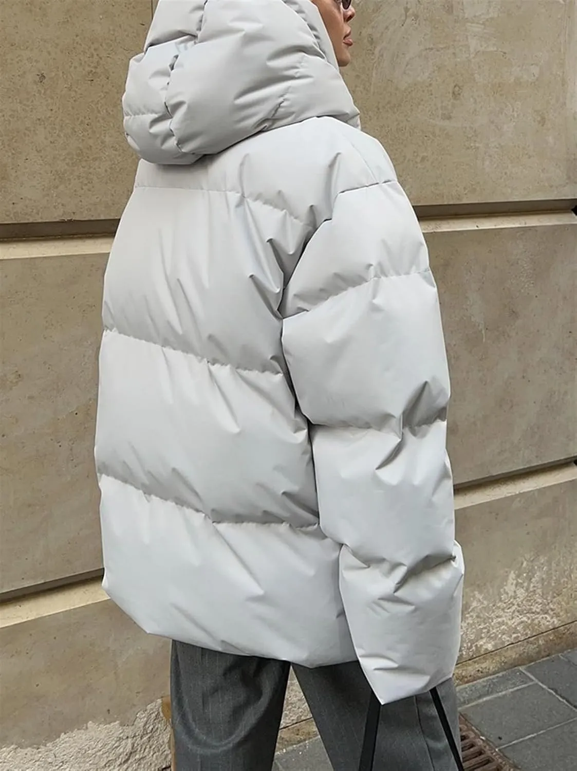 Women's Cotton Padded Jacket Coat Autumn And Winter Jacket Loose Cotton Padded Jacket Loose Coat Top