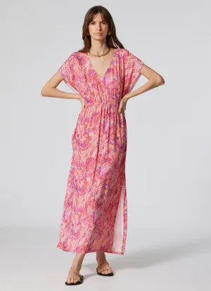WOMEN'S  LONG KAFTAN SPLASH