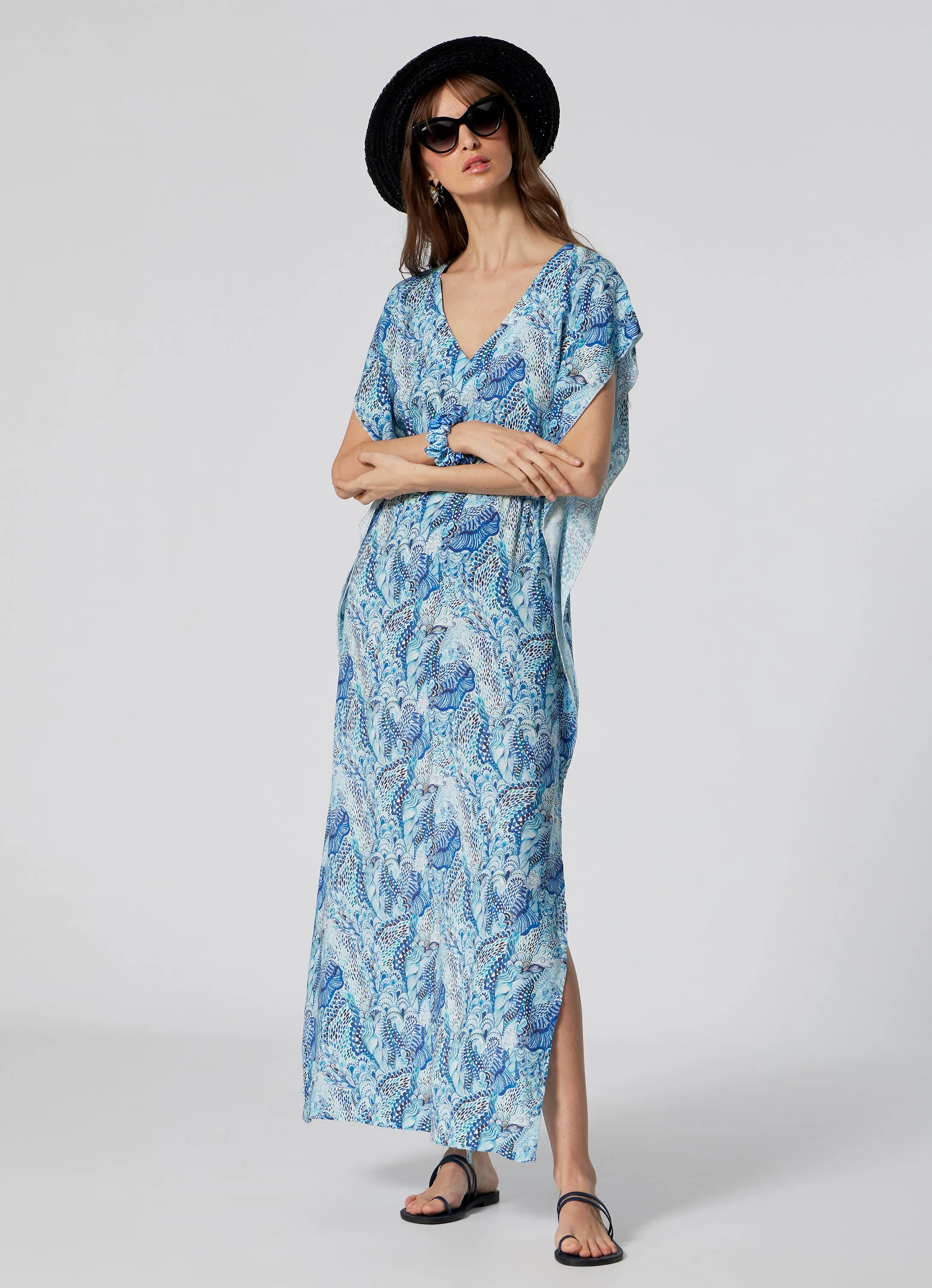 WOMEN'S  LONG KAFTAN WAVES
