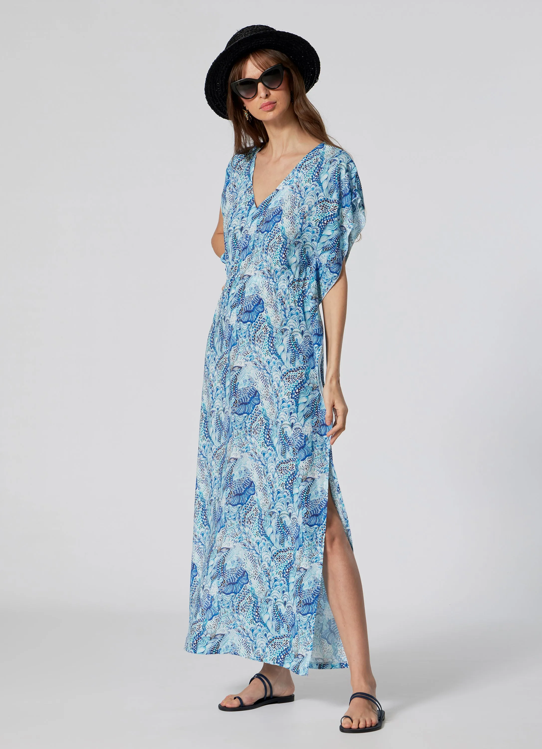 WOMEN'S  LONG KAFTAN WAVES