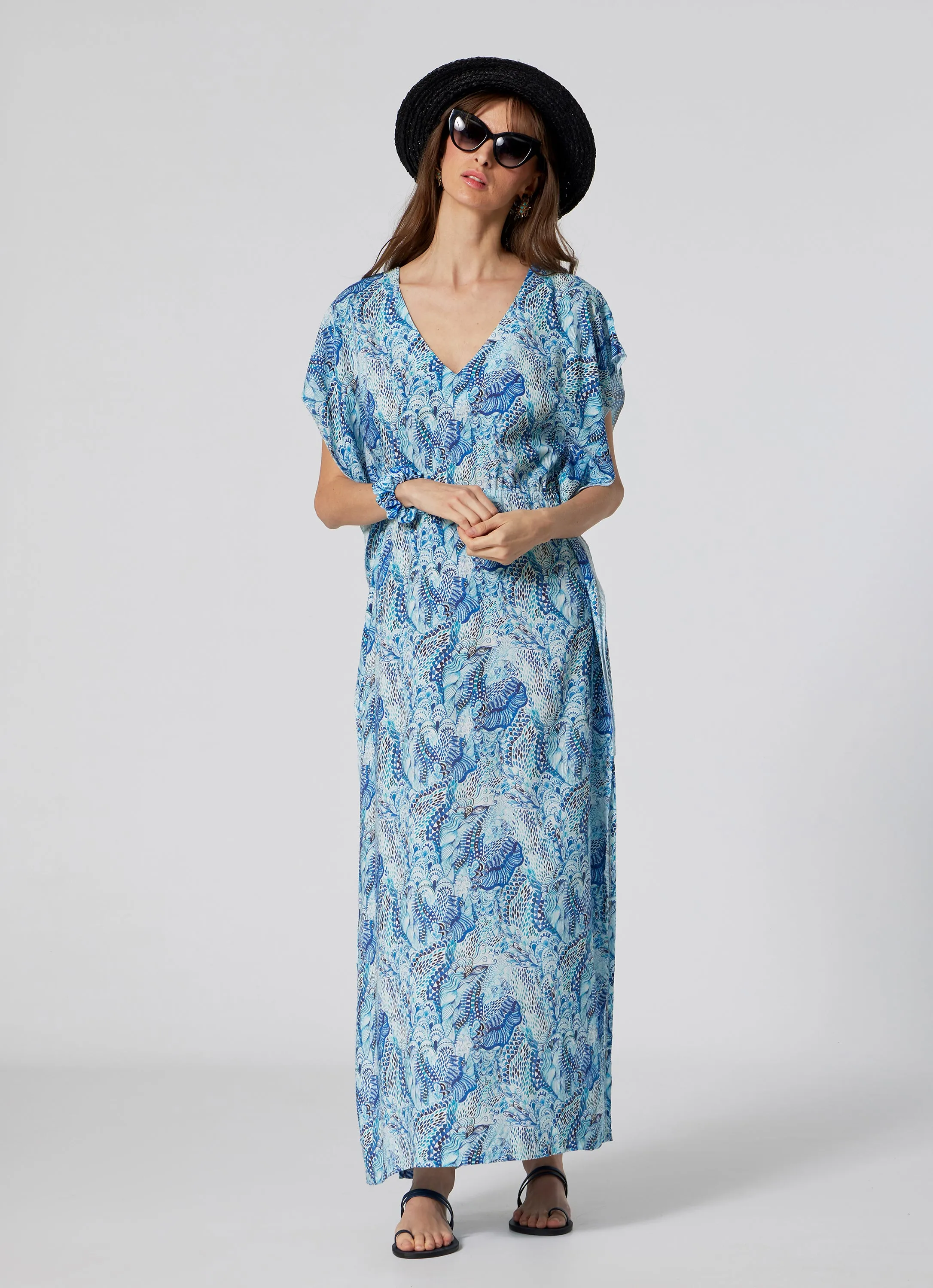 WOMEN'S  LONG KAFTAN WAVES
