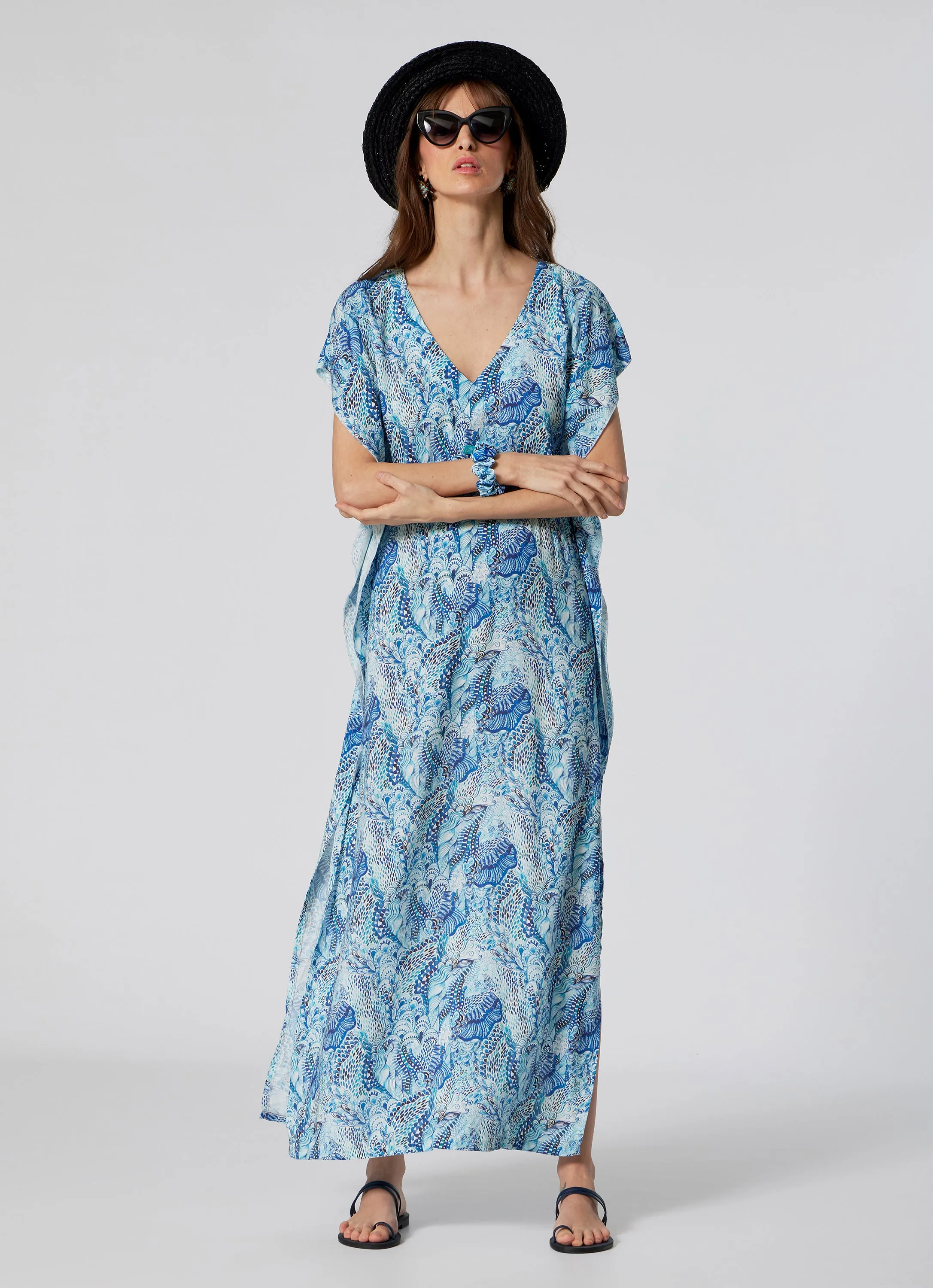 WOMEN'S  LONG KAFTAN WAVES