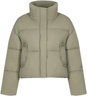 Women's Puffer Warm Jacket Short Removable Sleeve Down Cotton-Padded Clothes Thicken Jacket Coat