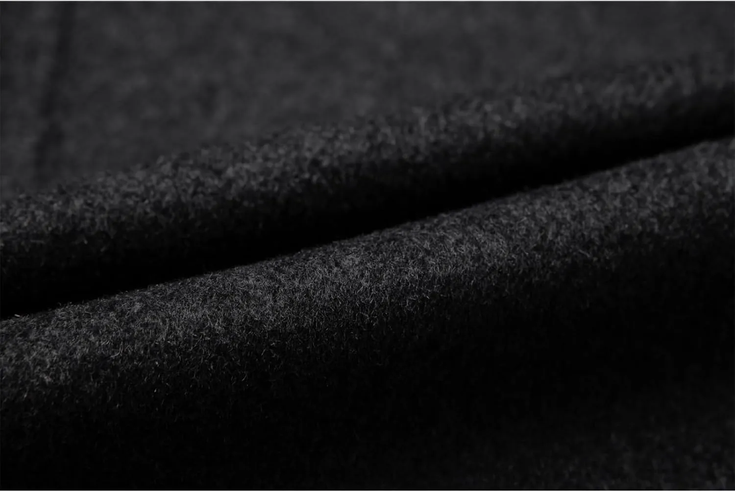xxxiticat Men's Winter Trench Coat Long Sleeve Notch Lapel Single Breasted Quilted Cotton Long Overcoat Jacket Wool Pea Coat